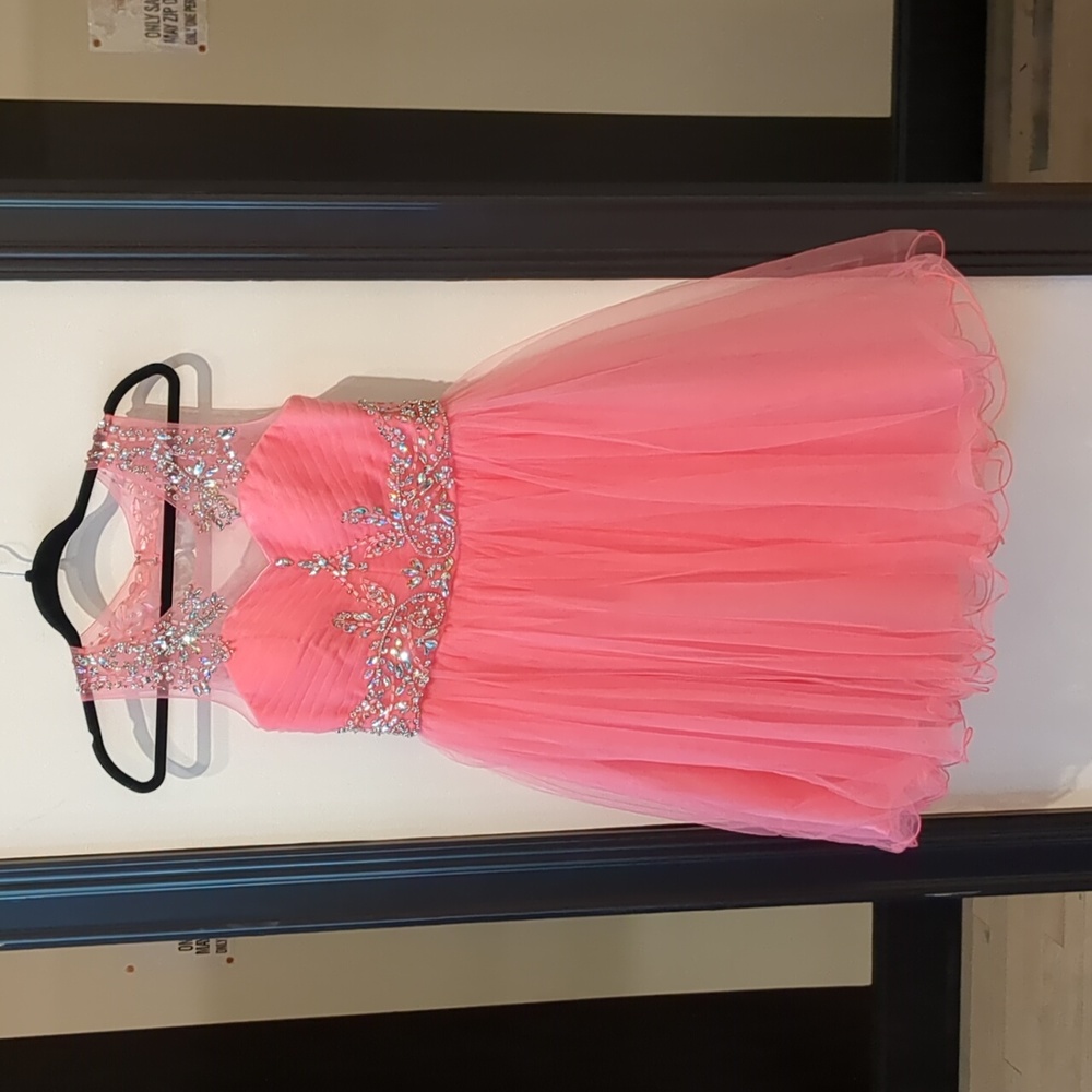 Cinderella Tween size 14 Pink Short Dress